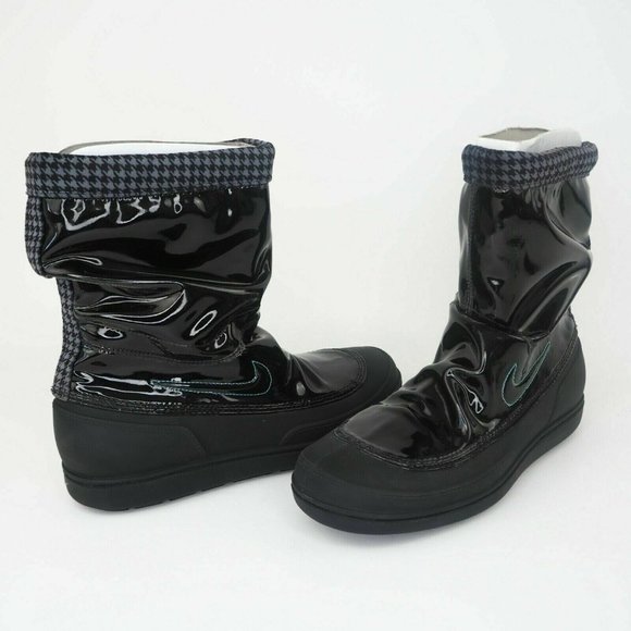 Womens Boots Nike Aegina Mid ACG Winter Water Resistant Black - Picture 7 of 12